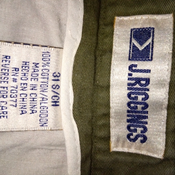 J. Riggings, men's Khakis pleated pants. - Picture 9 of 11